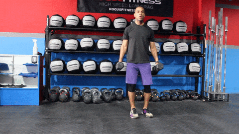 Dumbbell Side Lunge GIFs - Get the best GIF on GIPHY